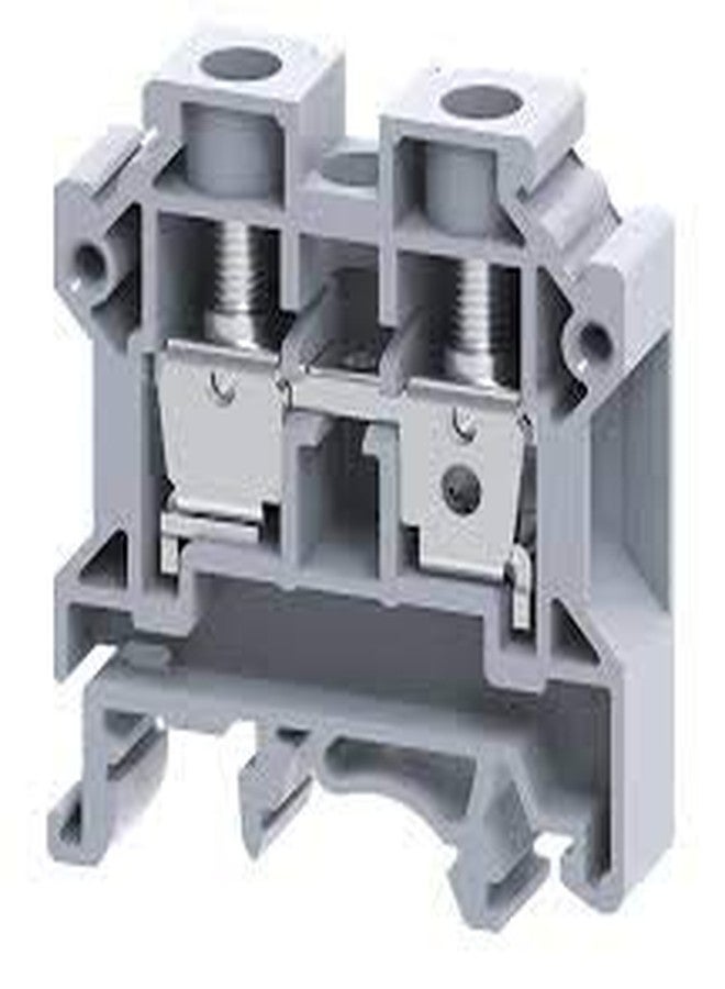 Connectwell CTS10U 57 Amp 10 Sq. mm Grey Terminal Block Pack of 100 NOS - Image 1